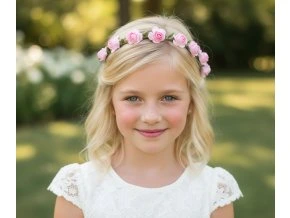 DM-090 dětská svatební čelenka