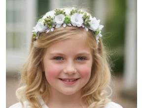 DM-084 dětská svatební čelenka