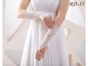RD-35 krajkové rukavičky