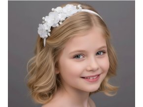 DM-036 dětská svatební čelenka