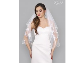 ZS-77 svatební závoj