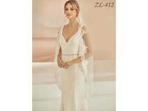 ZL-412 svatební závoj