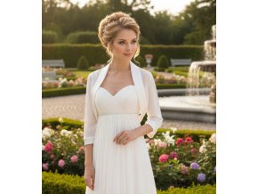 BD-12 bolerko ke svatebním šatům