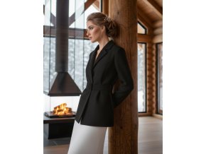 BF-236 flaušový kabát dámský