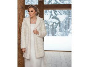 BF-239 bílý kožíšek