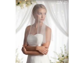svatební závoj přes obličej ZN-25