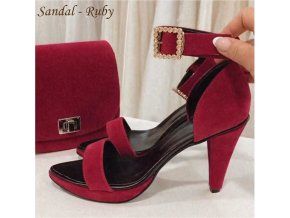 Sandal Ruby pohodlné boty k šatům