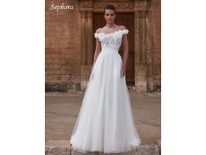 Sephora svatebni saty s tylovou sukni