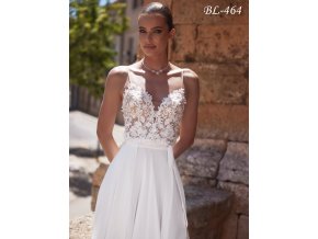 BL-464 svatební crop top