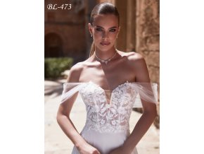 BL-473 krajkový top na svatbu