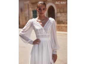 BL-484 krajkový top na svatbu
