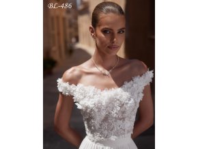 BL-486 krajkový top na svatbu