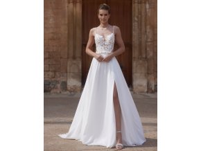 Karin-472 dvoudílné svatební šaty