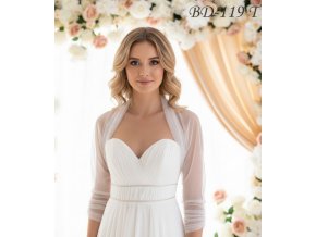 BD-119 bolerko na svatební šaty