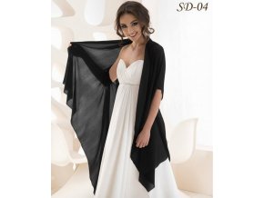 SD-04 lehký šál přes ramena k šatům