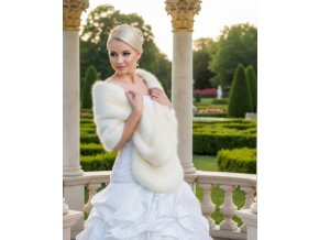 SM-18W kožešinový šál