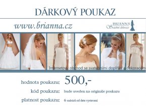 Dárkový poukaz 500
