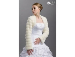 B-27 kožešinové bolerko