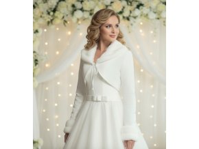 B-70 svatební bolerko zimní