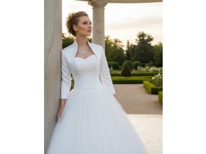 BF-160 bílé bolerko