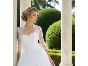 BF-153 krajkové svatební bolerko