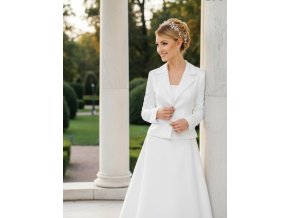 BF-157 bílé sako dámské