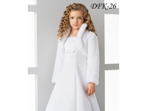 DFK-26 bílý dětský kožíšek