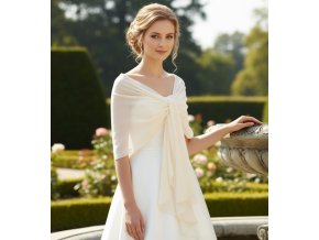 SL-13 lehký šál přes ramena k šatům