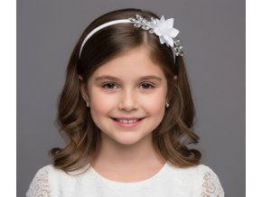 DM-35 dětská svatební čelenka