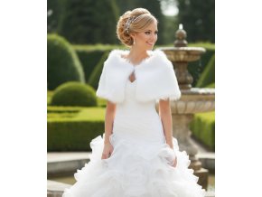 BF-21 bílá pelerína