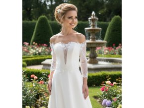 BD-319 krajkový top na svatbu