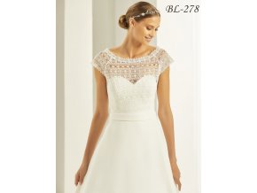 BL-278 krajkové svatební bolerko