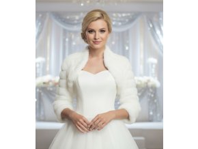 B-42 svatební bolerko zimní