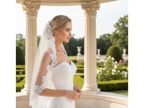 ZF-145 svatební závoj