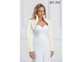 BF-201 svatební kožíšek