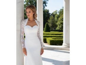 BF-186 svatební bolerko krajkové