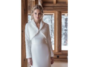 BF-203 bílý kožíšek