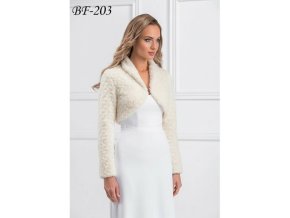BF-203 svatební kožíšek