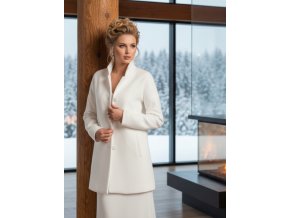 BF-206 flaušový kabát dámský