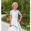 DFK-180 bílé šaty dětské