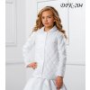DFK-204 bílá dětská bunda