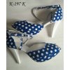 K 197 blue dotted