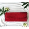 KZ-01-76 červená semišová kabelka
