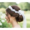 V-012 svatební věneček do vlasů