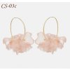 CS 03c Silk Hoop Pink