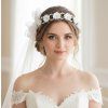 V-106 svatební věneček do vlasů