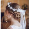 V-106 svatební věnec do vlasů