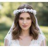 DMV-047 svatební věneček do vlasů