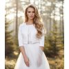 BS-93 bílé bolerko na svatbu