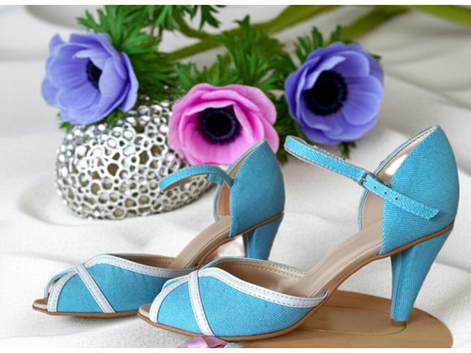 D-194-26 modré topánky